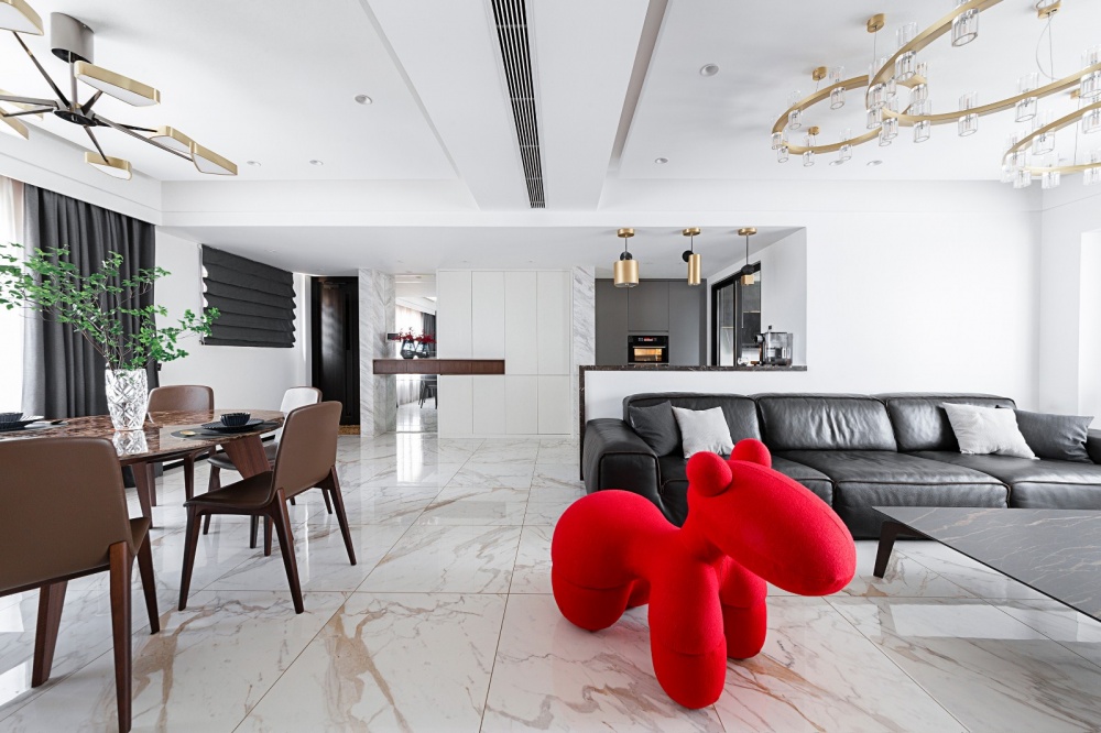 客廳沙發(fā)裝修效果圖輕奢裝修，聽說審美高的人都選了現(xiàn)代簡約客廳設(shè)計圖片賞析