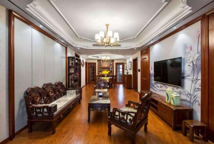 客廳裝修現(xiàn)代簡約風格_現(xiàn)代風格裝修_現(xiàn)代美式風格裝修圖片