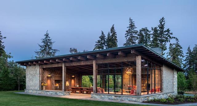 自建聯(lián)排別墅設(shè)計(jì)，外觀樸實(shí)無華，進(jìn)門就被這種格局迷住了！