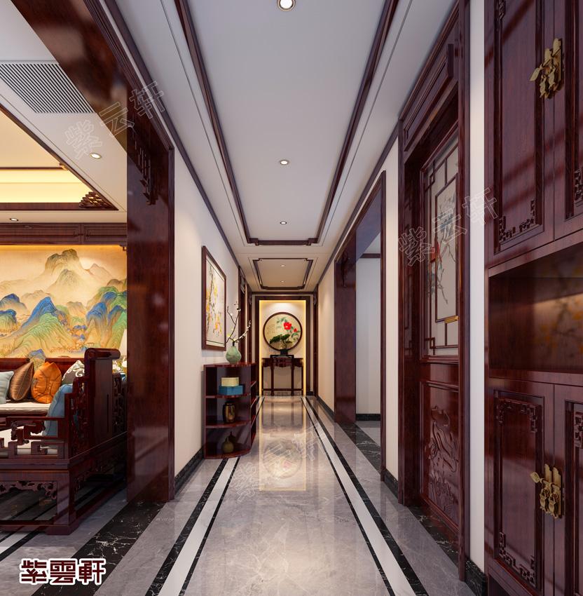 200㎡中式三居，化復(fù)古為時(shí)尚，是古典美的歷史延續(xù)