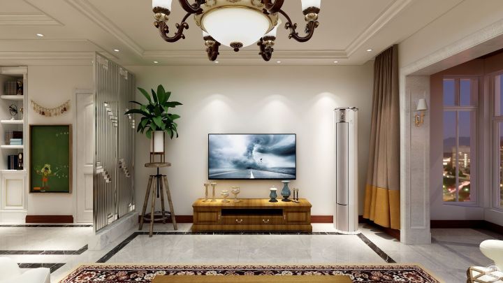 電視墻裝修效果，這才是2022年流行裝修效果圖