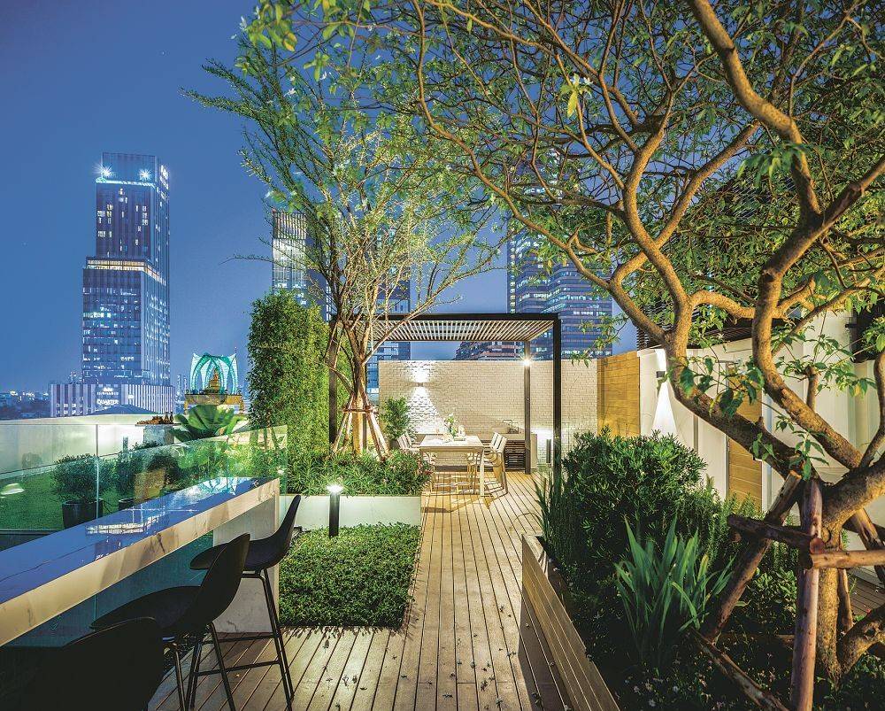 13個樓頂“露臺花園”裝修案例，有露臺就這樣裝，比別墅還舒服