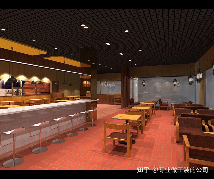 杭州自助餐廳設(shè)計(jì)，談?wù)勛灾蛷d設(shè)計(jì)這幾個(gè)要點(diǎn)-浙江國富裝飾