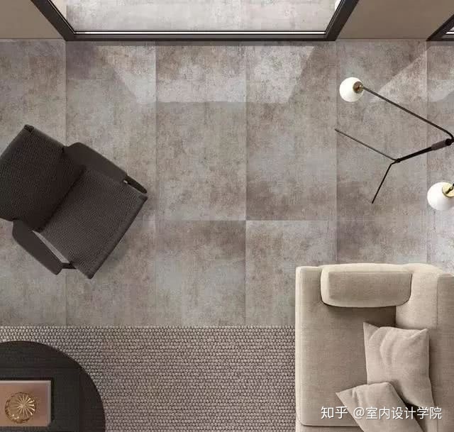 裝修客廳瓷磚這么鋪，比木地板高級10倍