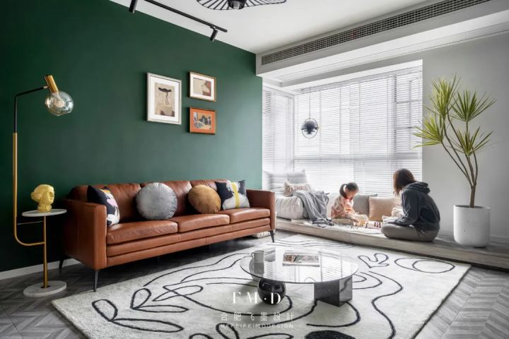 【創(chuàng)景花園】80㎡北歐風(fēng)親子宅，客廳變臥室、餐廳變玄關(guān)，真1:1還原效果圖！