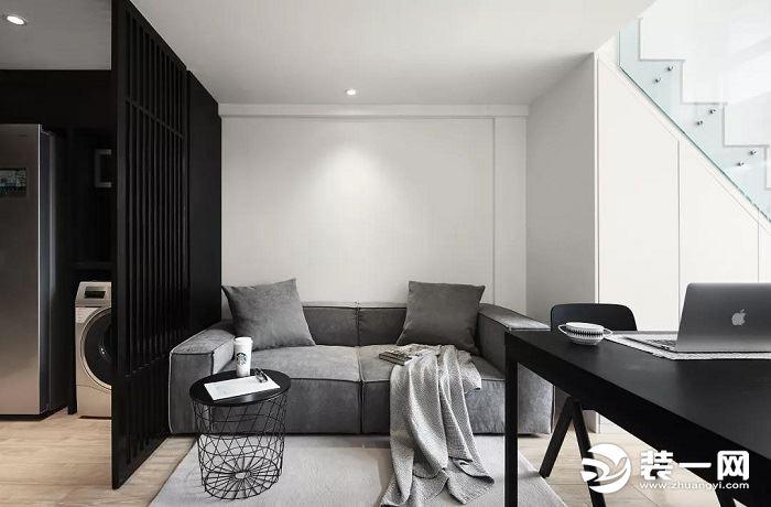 福州裝修案例 48㎡簡(jiǎn)約風(fēng)公寓裝修 私人空間一步到位