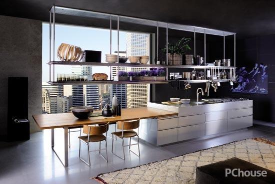 廚房裝修效果圖欣賞_廚房吧臺(tái)裝修效果圖欣賞_廚房餐廳裝修效果圖欣賞