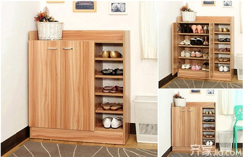 歐式鞋柜裝修效果圖_裝修玄關效果圖片大全鞋柜_簡歐風格裝修鞋柜