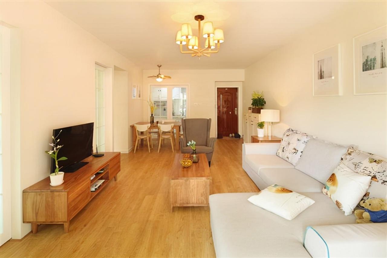 120㎡簡單裝修，多功能臥室新奇又實用！無吊頂越住越喜歡