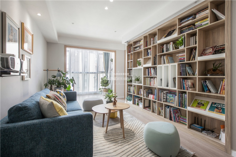 客廳窗簾裝修效果圖歡樂佳園裝飾|我家，不是樣板房北歐極簡客廳設(shè)計(jì)圖片賞析