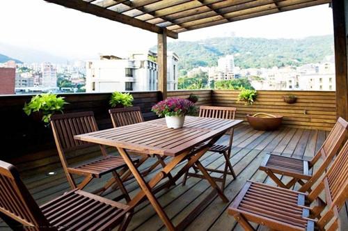 露天陽臺裝修效果圖大公開，舍不得告訴你的露天陽臺裝修方法