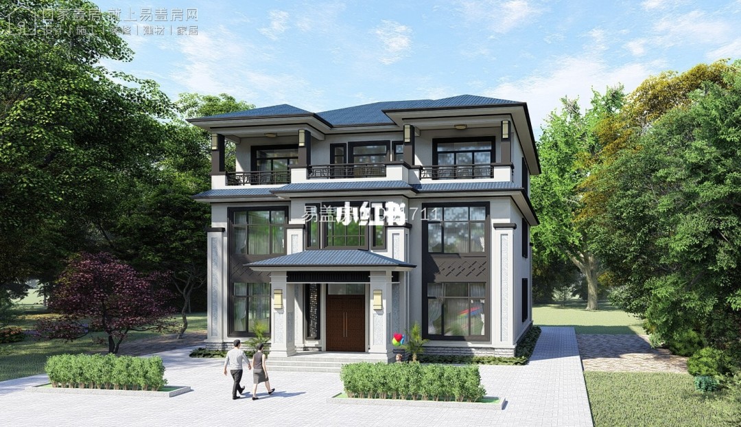 木別墅木屋別墅設計建造木屋_別墅設計裝修_中式裝修別墅設計全景