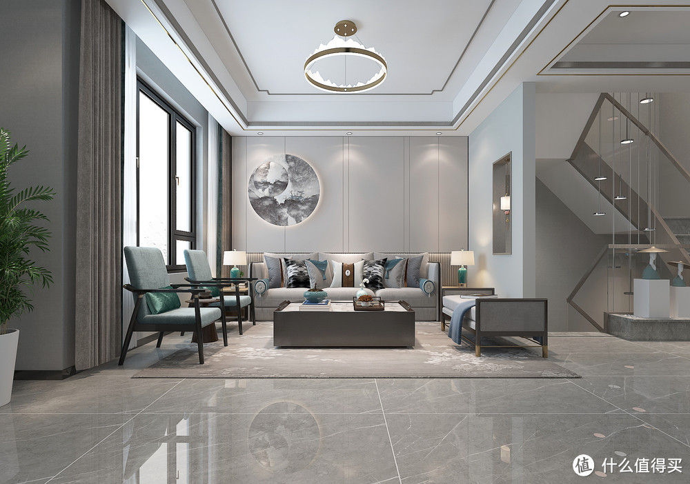 看南通夫妻的新中式風格裝修，那叫一個高級，全屋清爽，超級治愈