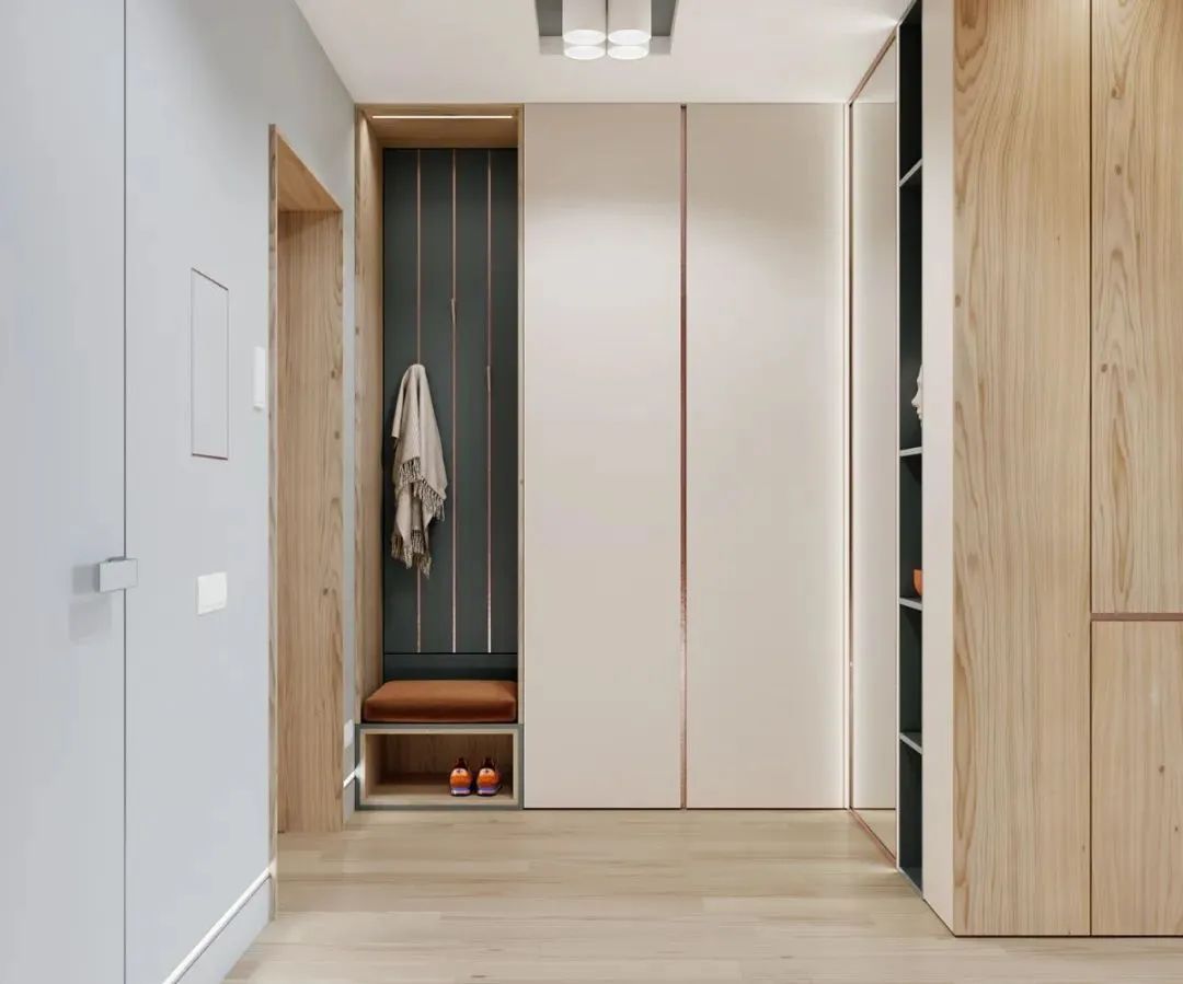 效果圖丨15款入戶(hù)鞋柜設(shè)計(jì)方案，人家這樣裝，太亮眼了！