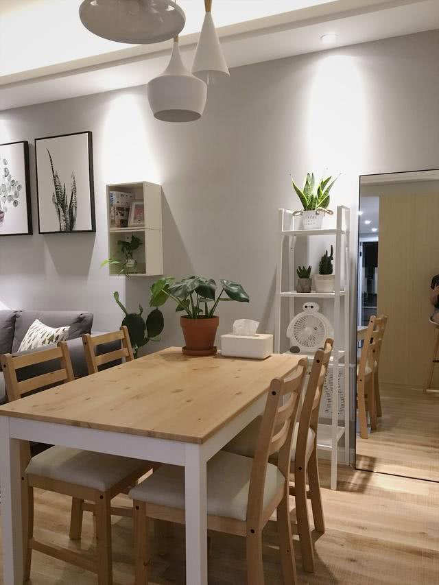 70㎡的北歐風(fēng)小戶型，半包才花了六萬就裝的跟樣板間一樣，朋友都忍不住幫我曬新房