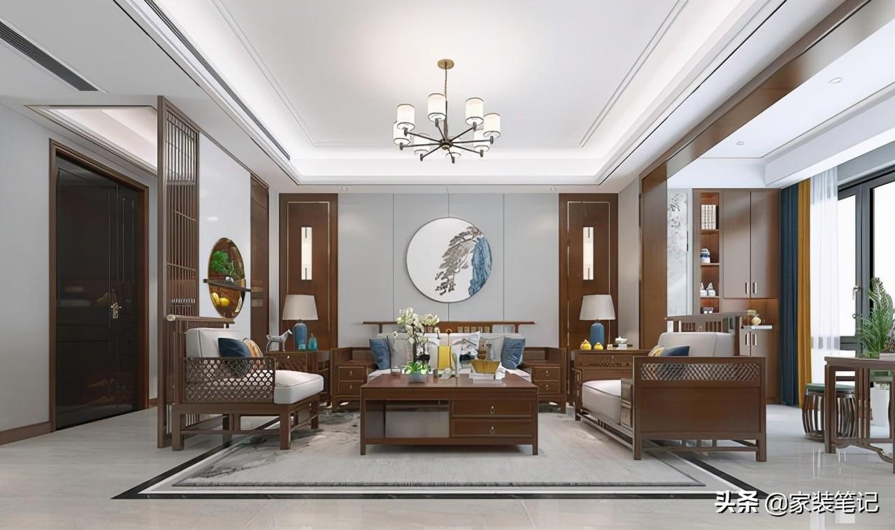 看多了裝修案例，還是覺得新中式最耐看，一直都很經(jīng)典，非常喜歡