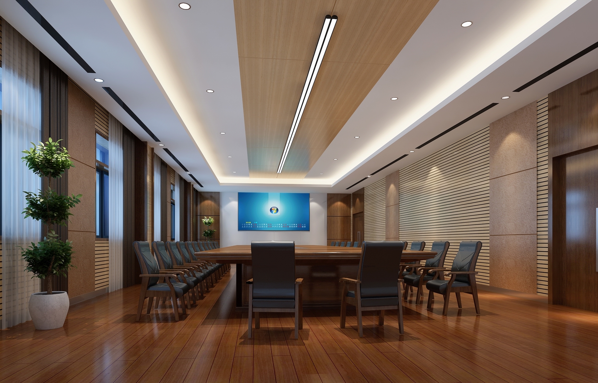 辦公大樓內(nèi)會議室怎樣裝修設(shè)計？