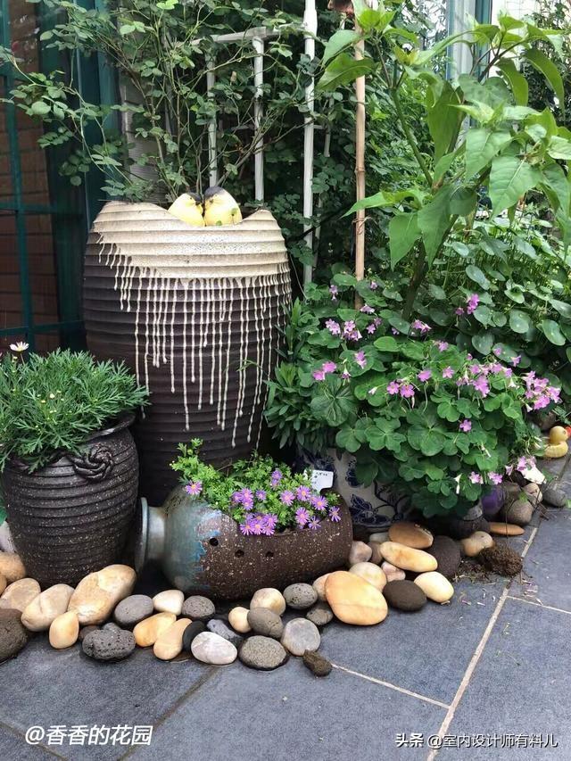 露臺(tái)花園裝修效果圖片_一樓花園裝修效果圖_小冀亞華桂竹花園裝修效果