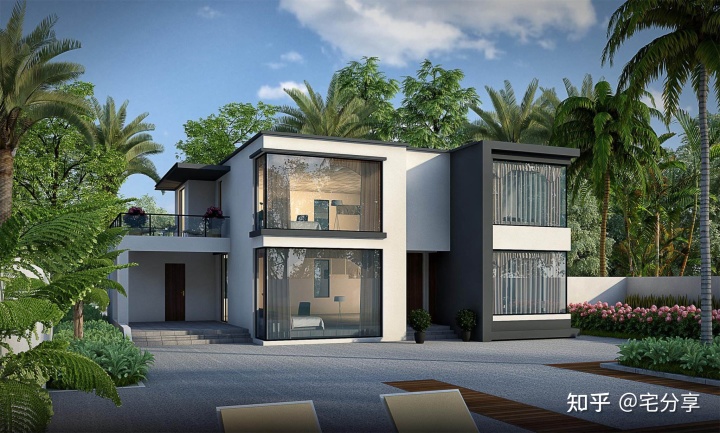 2022現(xiàn)代極簡農(nóng)村房屋設(shè)計風格（附房屋設(shè)計效果圖）