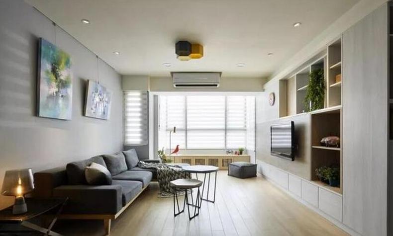 99㎡家餐廳做玻璃墻，通透明亮，很實(shí)用