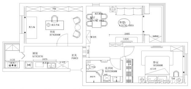 兩室一廳裝修樣板間！超美超浪漫的歐式風(fēng)，太美好了吧，羨慕
