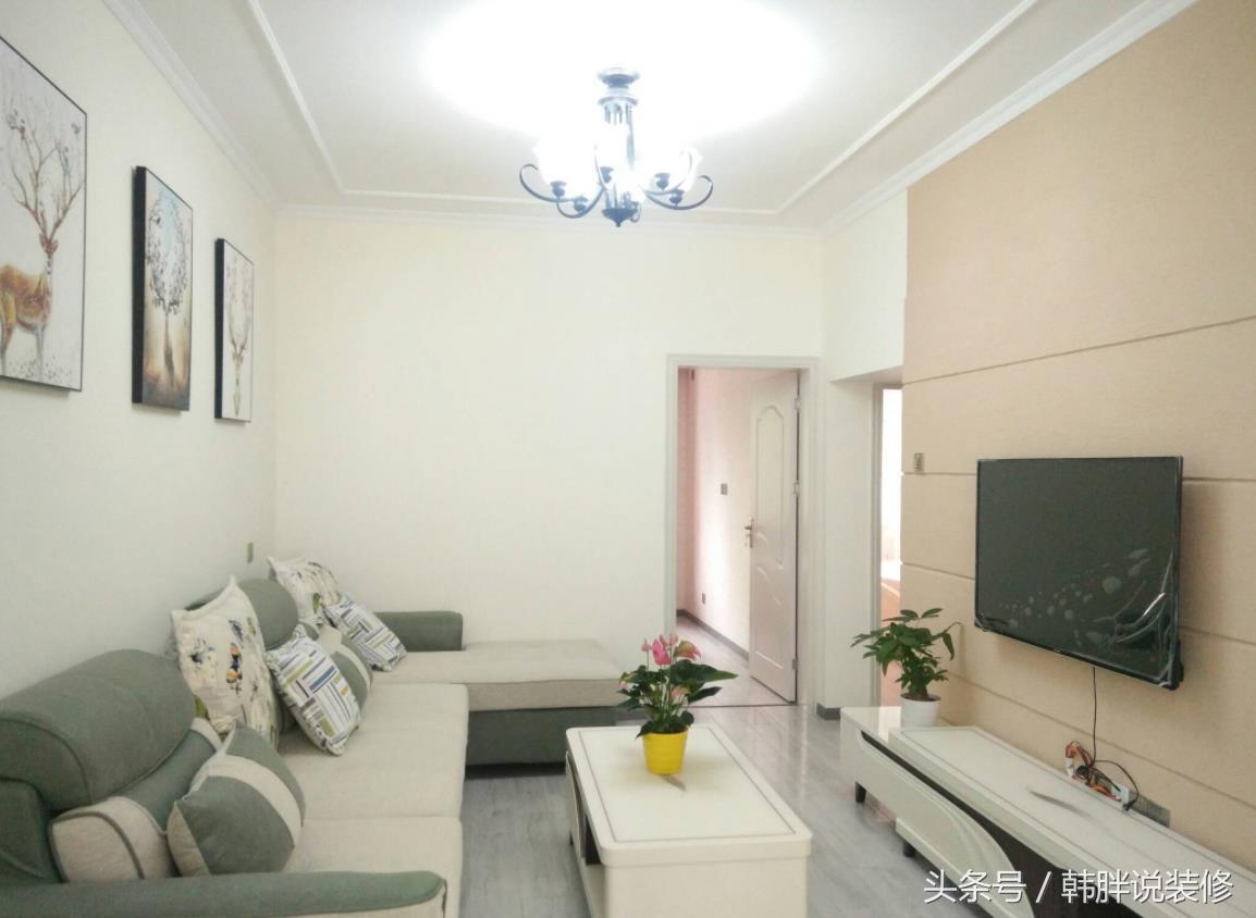 曬曬我的75㎡小蝸居，空間不夠用，直接把客廳的陽(yáng)臺(tái)改成餐廳