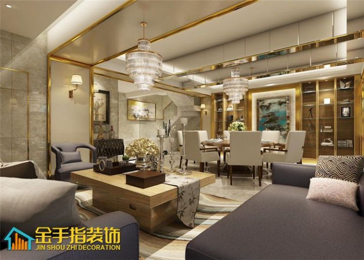 金牌設(shè)計師打造低調(diào)奢華港式風(fēng)格洋房裝修鑒賞！