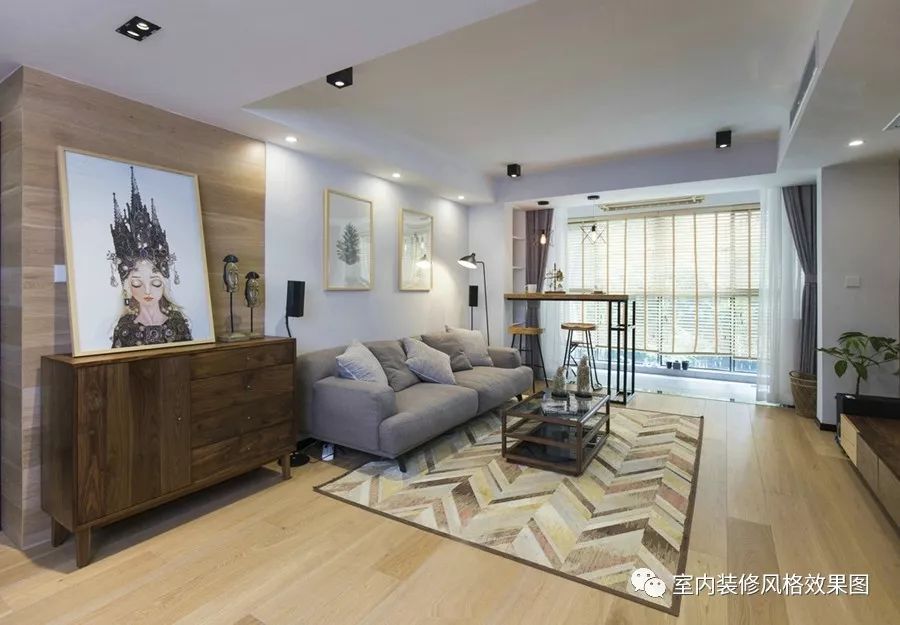 8款小戶型客廳裝修效果圖，每一款設(shè)計都美麗大方，緊湊有型！