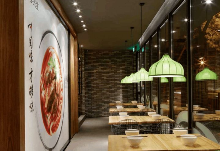 牛肉面餐廳平面布局設(shè)計(jì)，裝修施工效果，對(duì)品牌店影響有多大