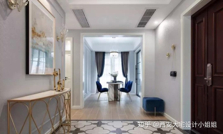 門廳玄關裝修效果圖_電梯入戶門廳裝修效果_門廳鞋柜玄關裝修效果圖大全