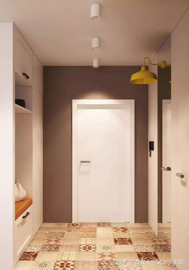 電梯入戶門廳裝修效果_門廳鞋柜玄關裝修效果圖大全_門廳玄關裝修效果圖