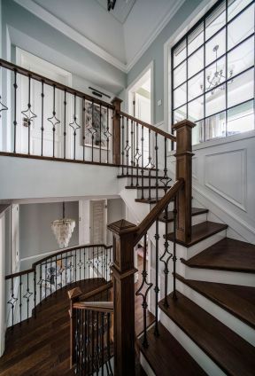 樓梯扶手設(shè)計(jì) 樓梯扶手效果 樓梯扶手裝修效果圖片